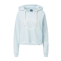 ELOISE HOODED CROP SWEATSHIRT